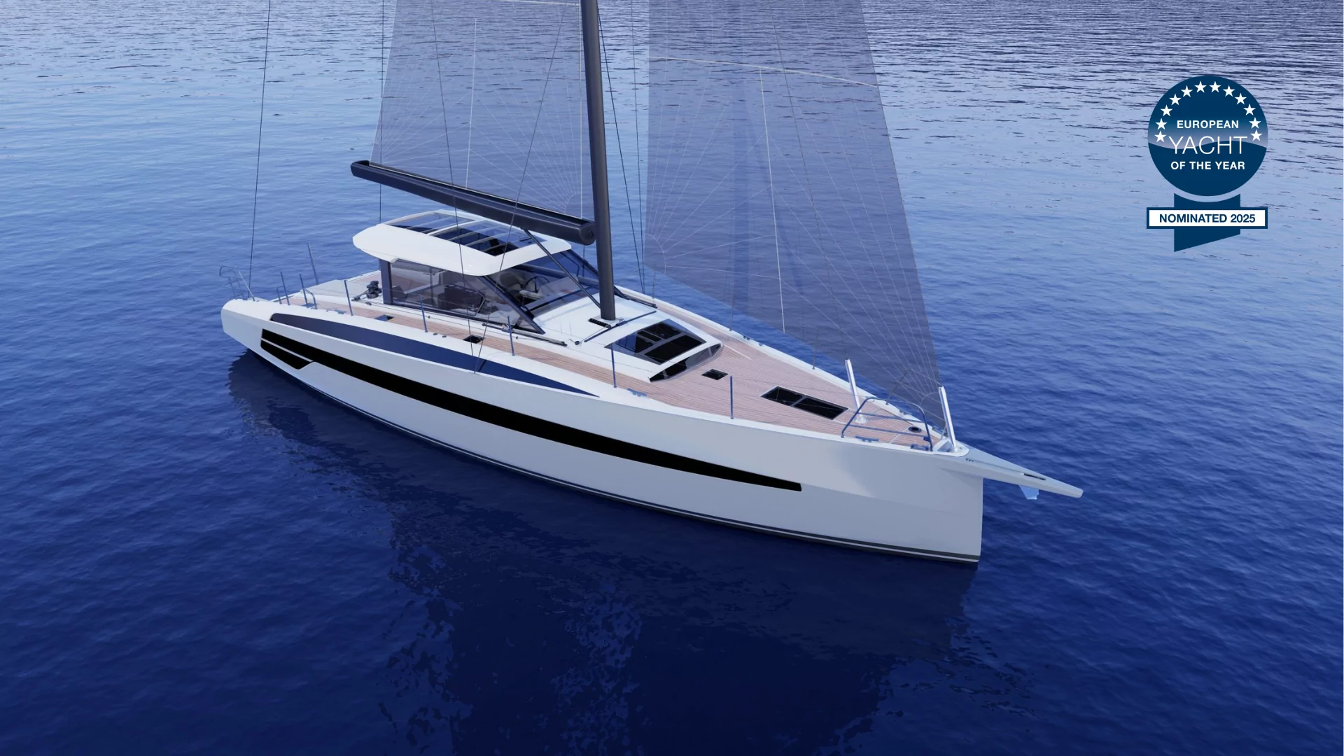 Le Wauquiez 55 a été sélectionné pour l’European Yacht of the Year 2025