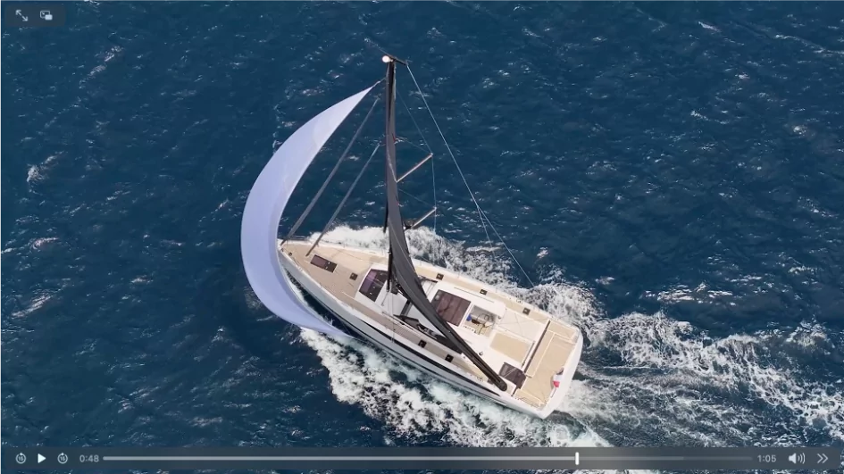 1 minute de rêve…à bord du Wauquiez 55 – A one-minute dream onboard the Wauquiez 55