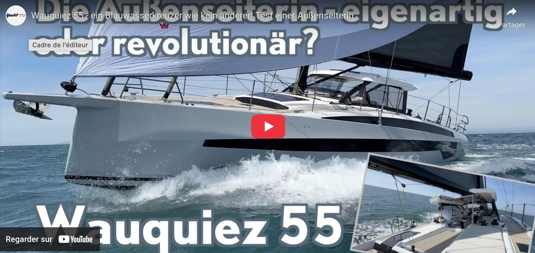 Yacht TV video / Wauquiez 55